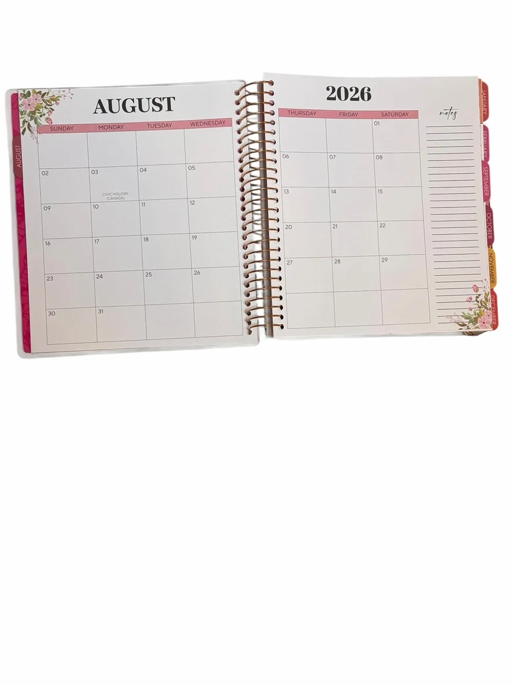 The Creative Expert Spread Your Wings Butterfly 17-Month Planner 8/26 - 12/27